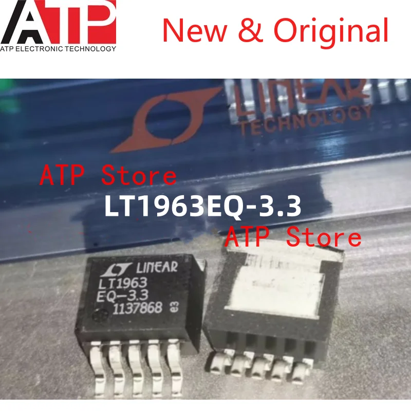 5PCS LT1963EQ-3.3 LT1963 TO-263 Original inventory of integrated chip IC