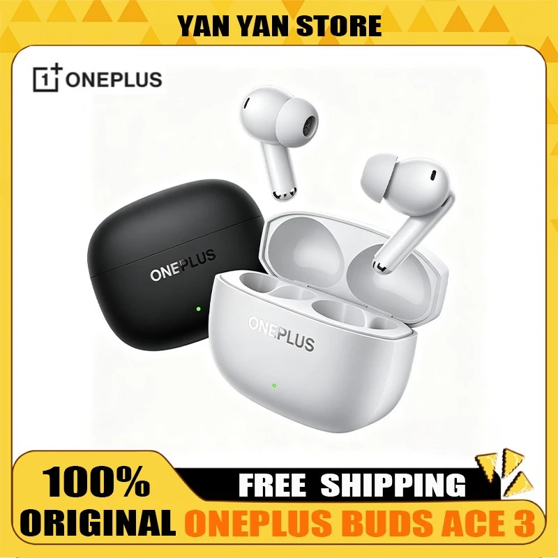 

OnePlus Buds Ace 3 Bluetooth Earphones 55dB Deep Noise Reduction Long-lasting Gaming for Oppo Earphones