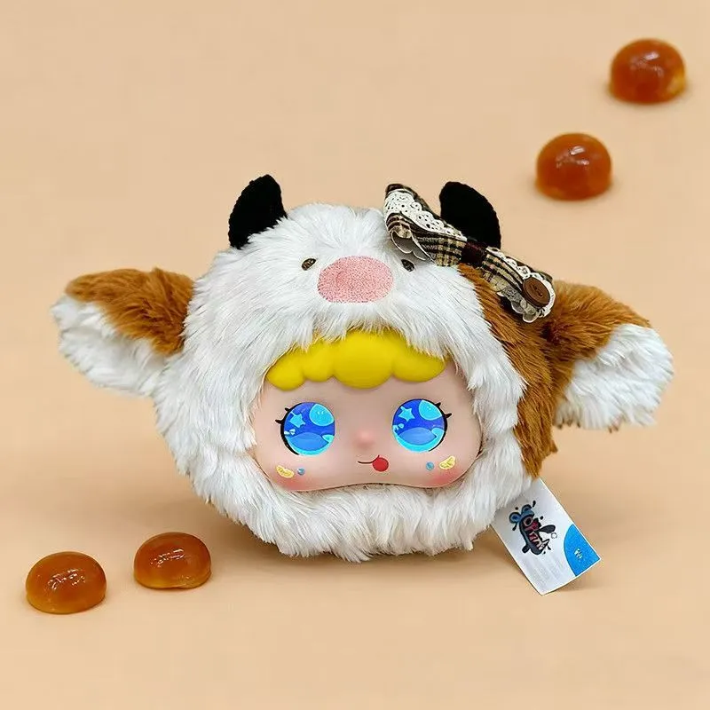 Smart AI Voice Interactive Companion Robot Ultra Soft Fluffy Plush Doll With Dynamic LED Expressive Eyes Custom Cartoon Bear