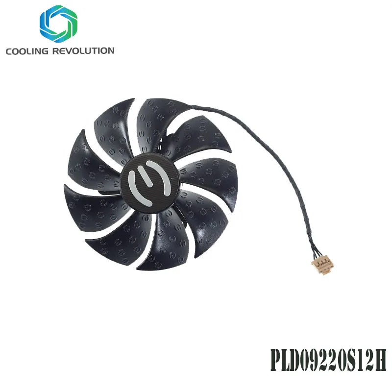 

87MM PLD09220S12H DC12V 0.55A 4-Pin Ggraphics Video Card Cooling Fan For EVGA GeForce RTX 3080 FTW3 ULTRA HYBRID GAMING