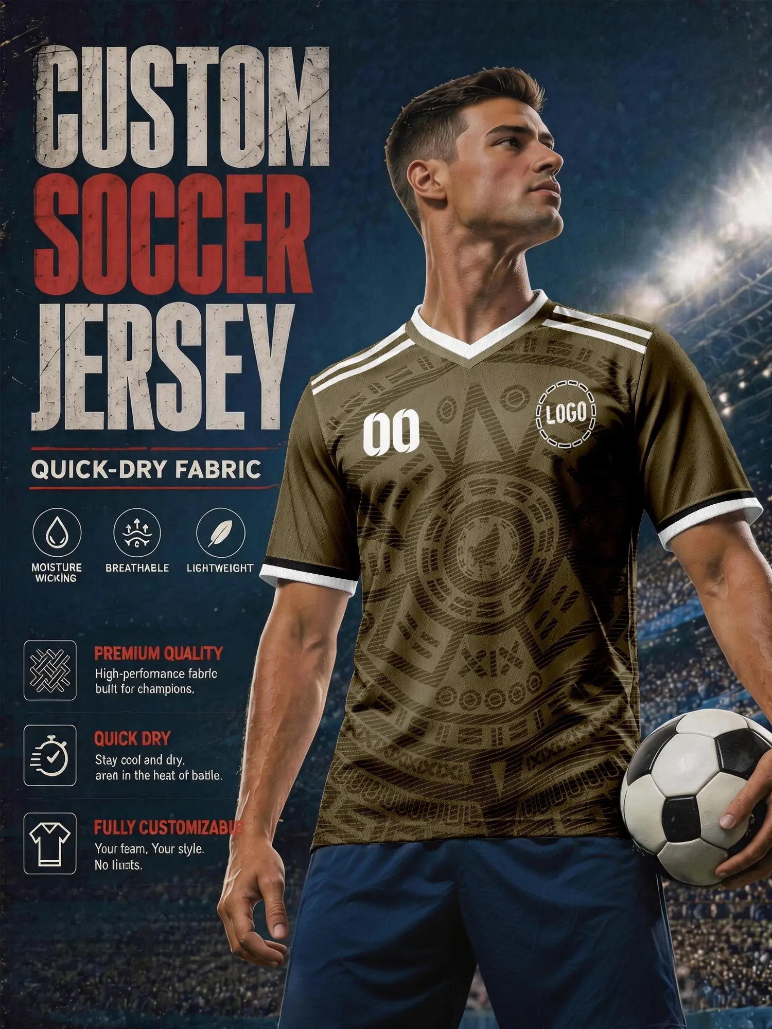 Mexico 2026 Personalized Customization Name and Number Elastic Blended Sweating Adult and Children's Sports Top Fan Clothing