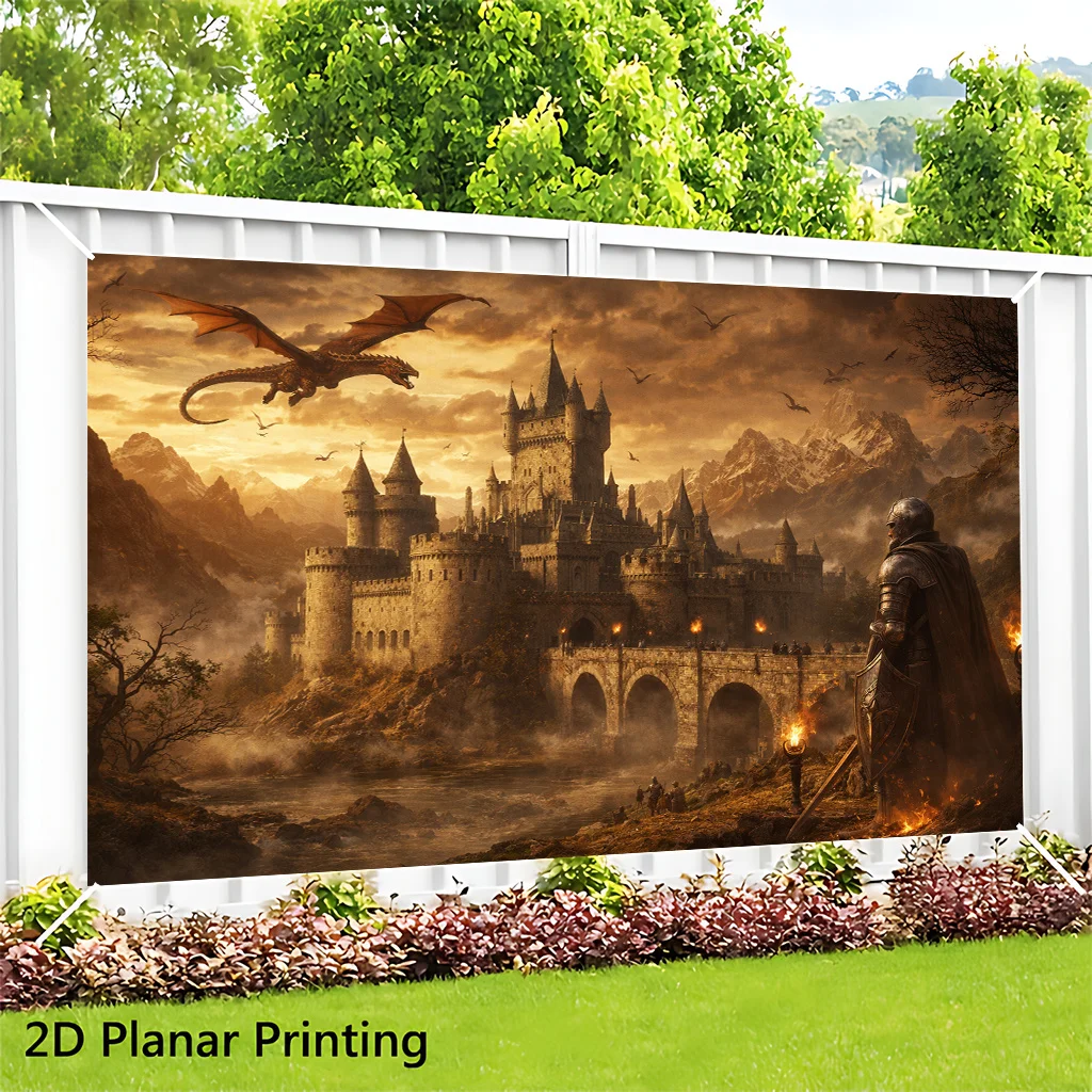 Latar Belakang Tapestri Datar - Home Decor Medieval ulasan dan harga