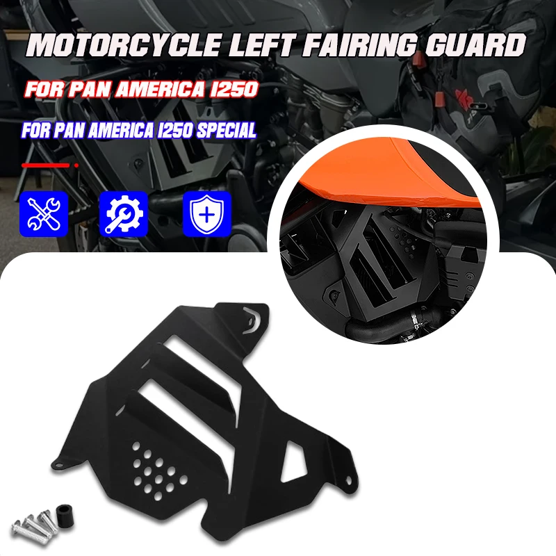 

New Motorcycles Accessories PA1250 PA1250S Left Side Fairing Guard Engine Side Cover For Pan America 1250 Special 2021 2022