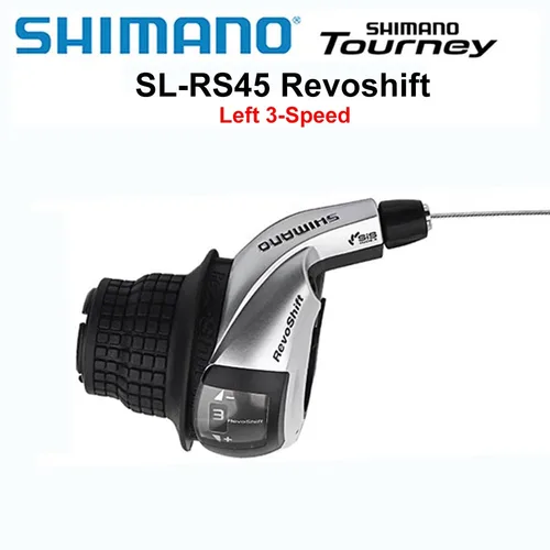 Imagen 2 del producto Shimano Revoshift SL-RS45 3X7s 3X8s grip Twist Shifter 21S 24s MTB bicicleta palanca de cambios peine con empuñaduras RS35