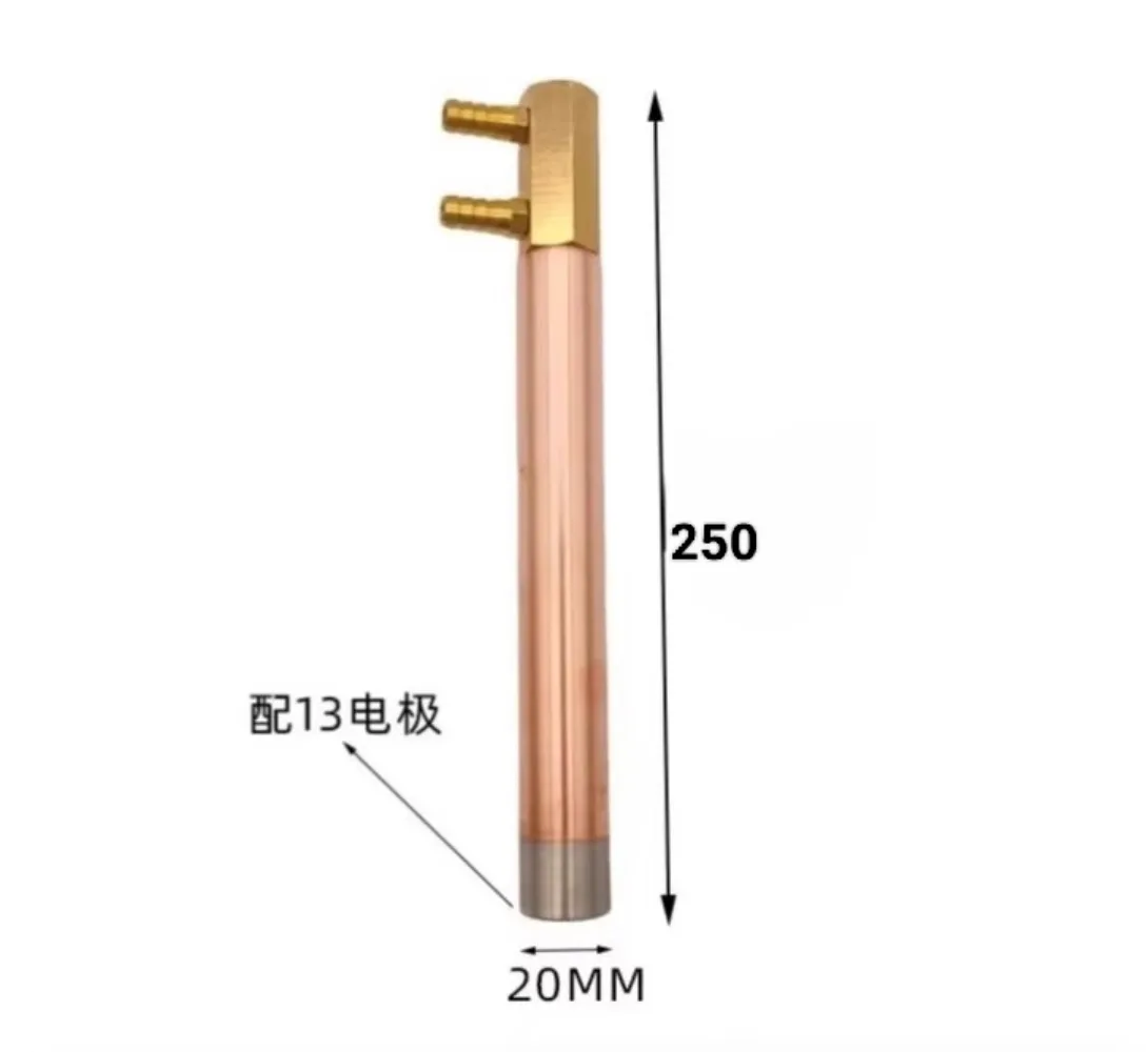 Pin spot welding machine, resistance welding electrode, grip rod, water-passing copper rod, cooling φ 20φ 25φ 30 electrode