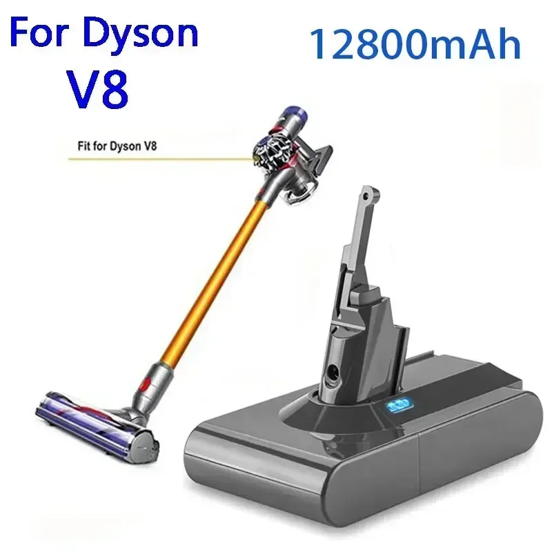 

Новый Сменный аккумулятор 21,6 в, 12800 мАч для Dyson V8 Absolute, ручной пылесос без шнура, батарея для Dyson V8