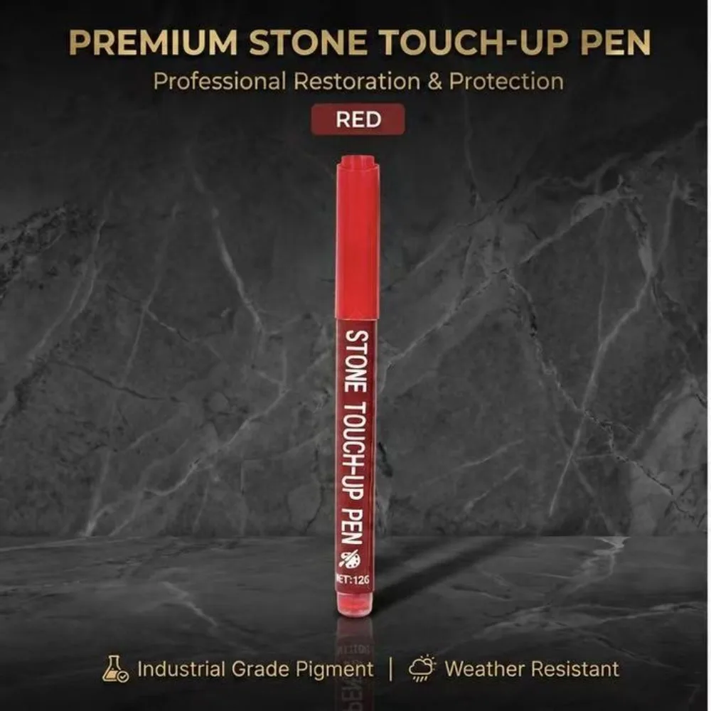 Soft Tip Stone Repair Pen Waterproof Large Capacity Memorial Inscription Pen Permanent Weatherproof Paint Pen Tombstone