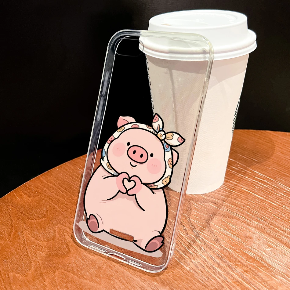 ل Redmi 6A 6 Pro 7A 8A 9A 9AT 9i جراب هاتف جميل الكرتون لينة بولي TPU الشفاف سيليكون الوفير خفيفة الوزن مكافحة قطرة الإسكان