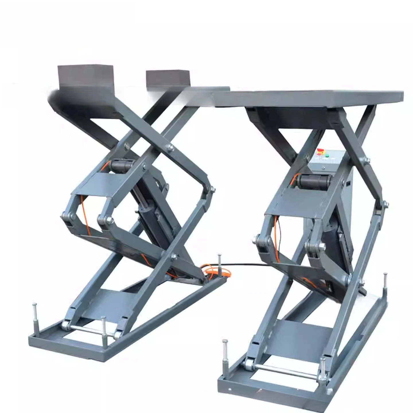 3.5 tons car lift scissor lift trench