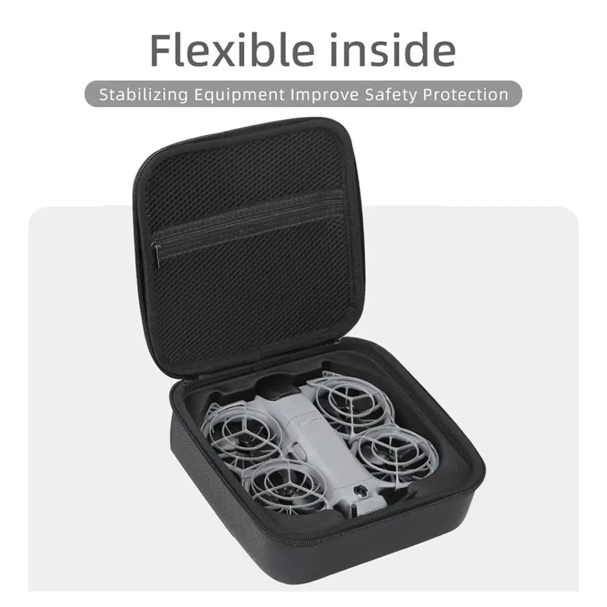 DT584 STOCK-Hard Shell Handbag for Neo 2 Anti-Scratch Dustproof Portable Travel Storage Case Shockproof Protective Drone Bag B