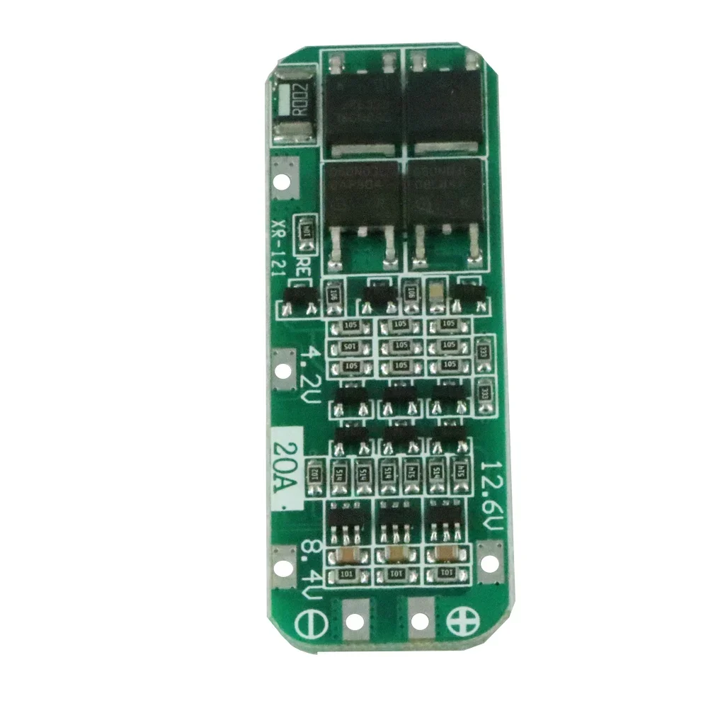 3S 20A Li-ion Lithium Battery 18650 Charger Protection Board PCB BMS 12.6V Cell Charging Protecting For arduino Board Module