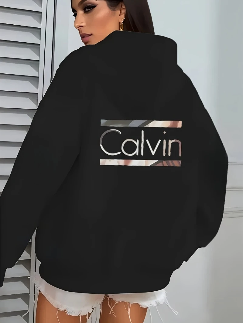 

2025 Autumn and Winter Plus Size Women's Elegant _ _ Graphic Hoodie High-end Luxury Is for Both Men and Women Top