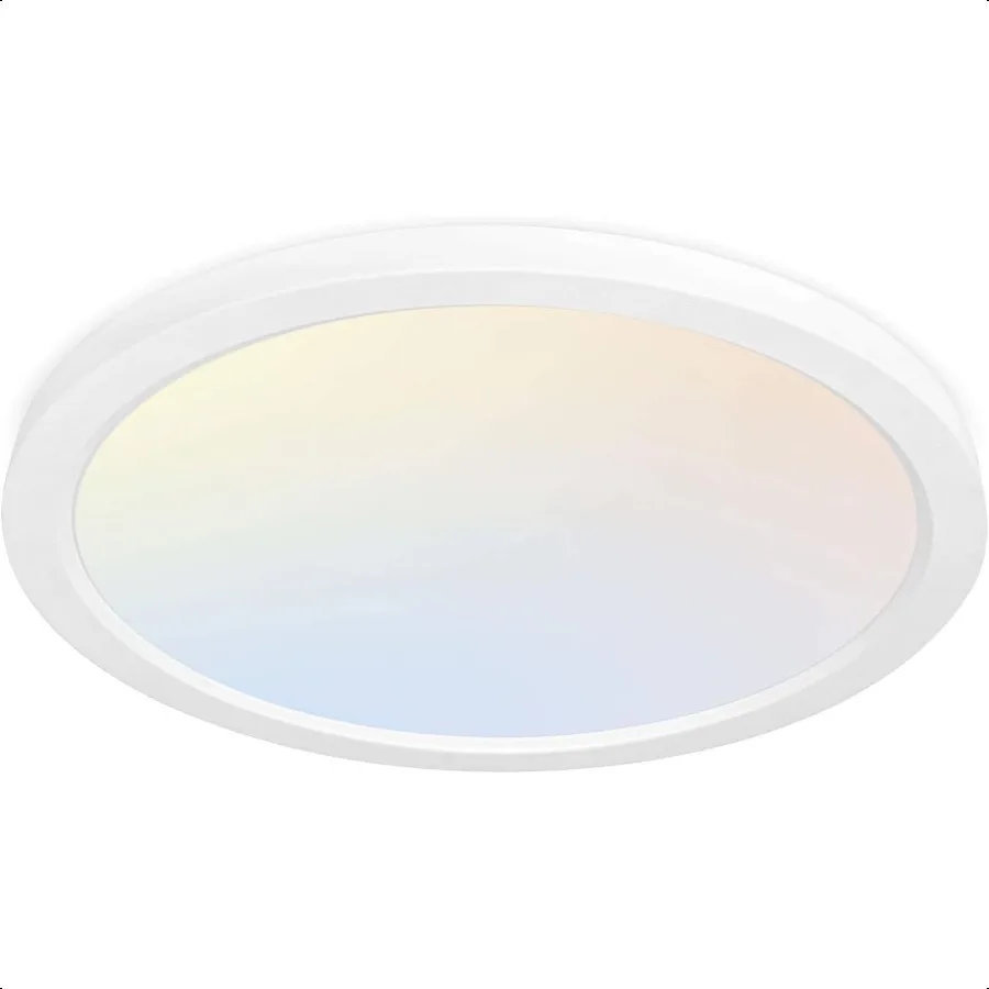 12インチ-フラットパネルライト-24w-3000k-4000k-5000k-フラッシュマウントシーリングライト器具-ホワイト