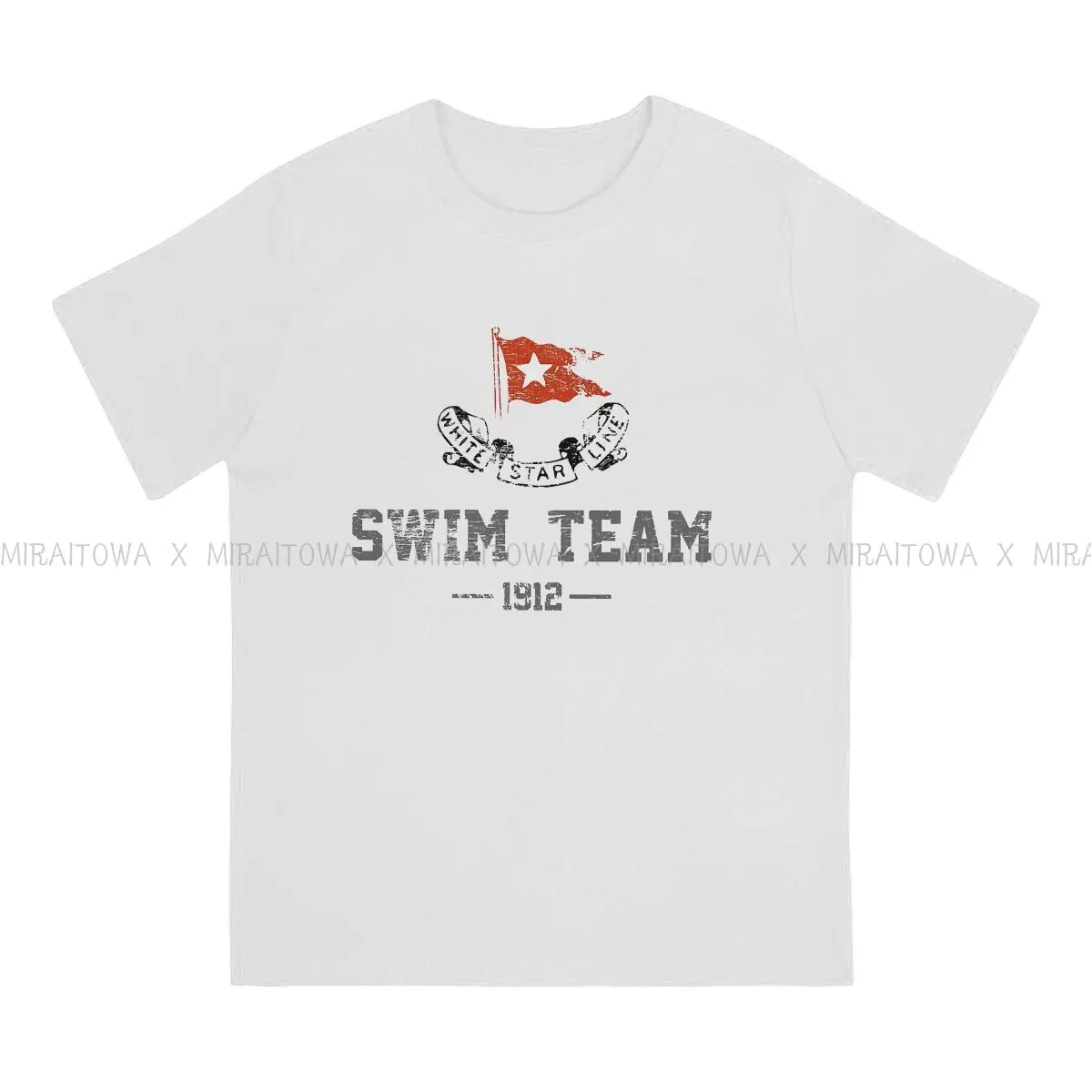 Swim Team O Neck TShirt Titanic Love Movie Jack Dawson Rose DeWitt Bukater Fabric Original T Shirt Man's Clothes Individuality