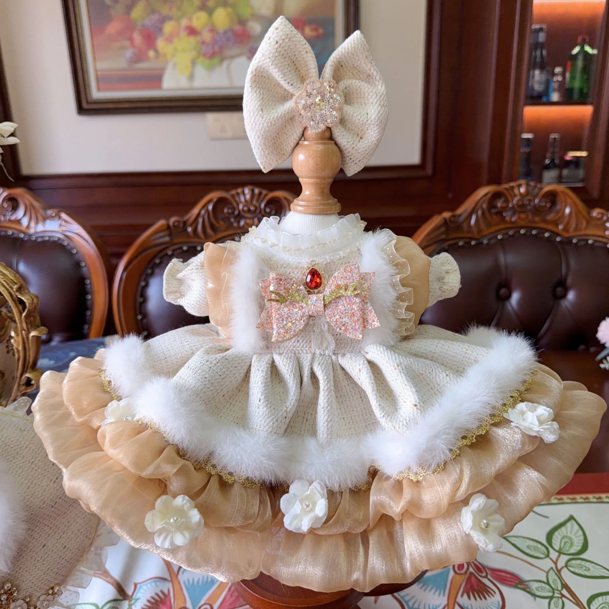 

50-55cm reborn doll clothes 1 set, 20cm 40cm 10cm 15cm cotton doll clothes free shipping