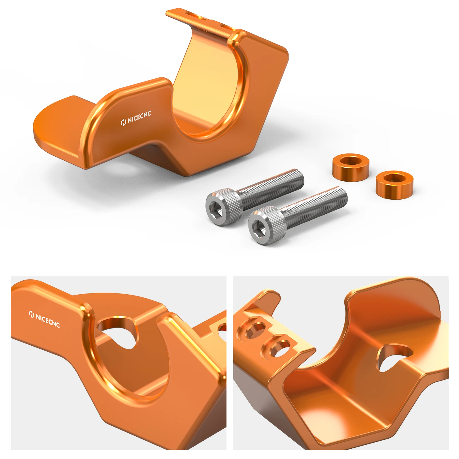 For KTM 690 Enduro R 2014-2018 Motorcycle Right Lower Fork Leg Guard Protector For KTM 690 Enduro R 2014 2015 2016 2017 2018