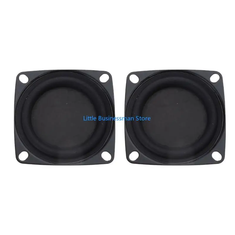 Schwarz Bass Passive Heizkörper DIY Lautsprecher Passive Membran Hohe Leistung Heizkörper Zubehör M76A – Detail 5