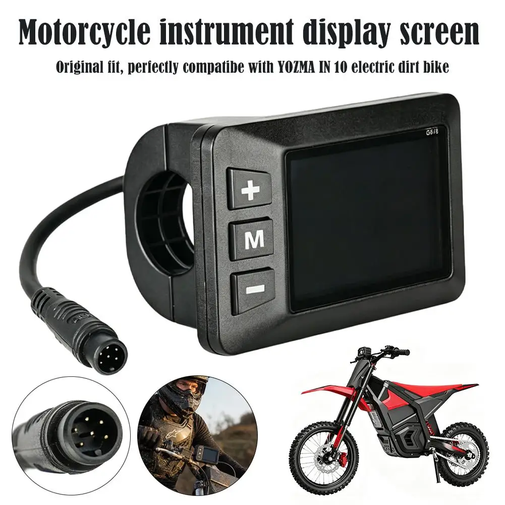 Electric Off-Road Motorcycle Bike Display Original For Yozma IN 10 Multifunction Instrument G518 Wholesales