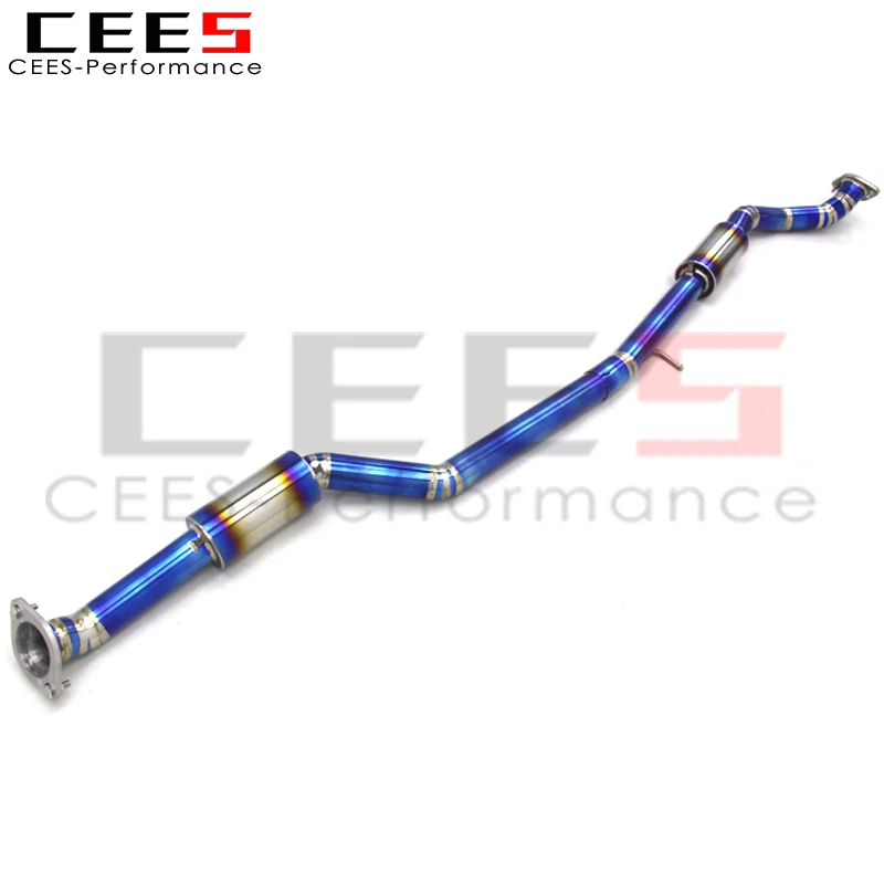 CEES Exhaust Mid Pipe for Mazda MX-5 NC 2.0 2009-2014 Car Tuning Exhaust System Center Pipes with Resonator