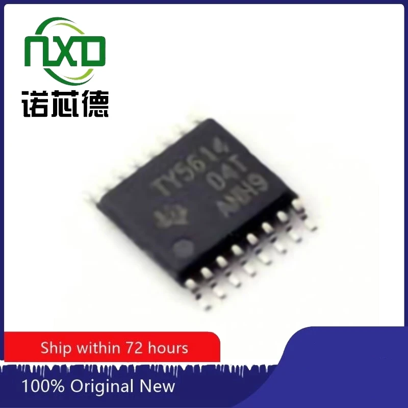 

Free shipping 5PCS/LOT TLV5614IPWr TSSOP16 TY5614 Digital to analog conversion chip Brand new original