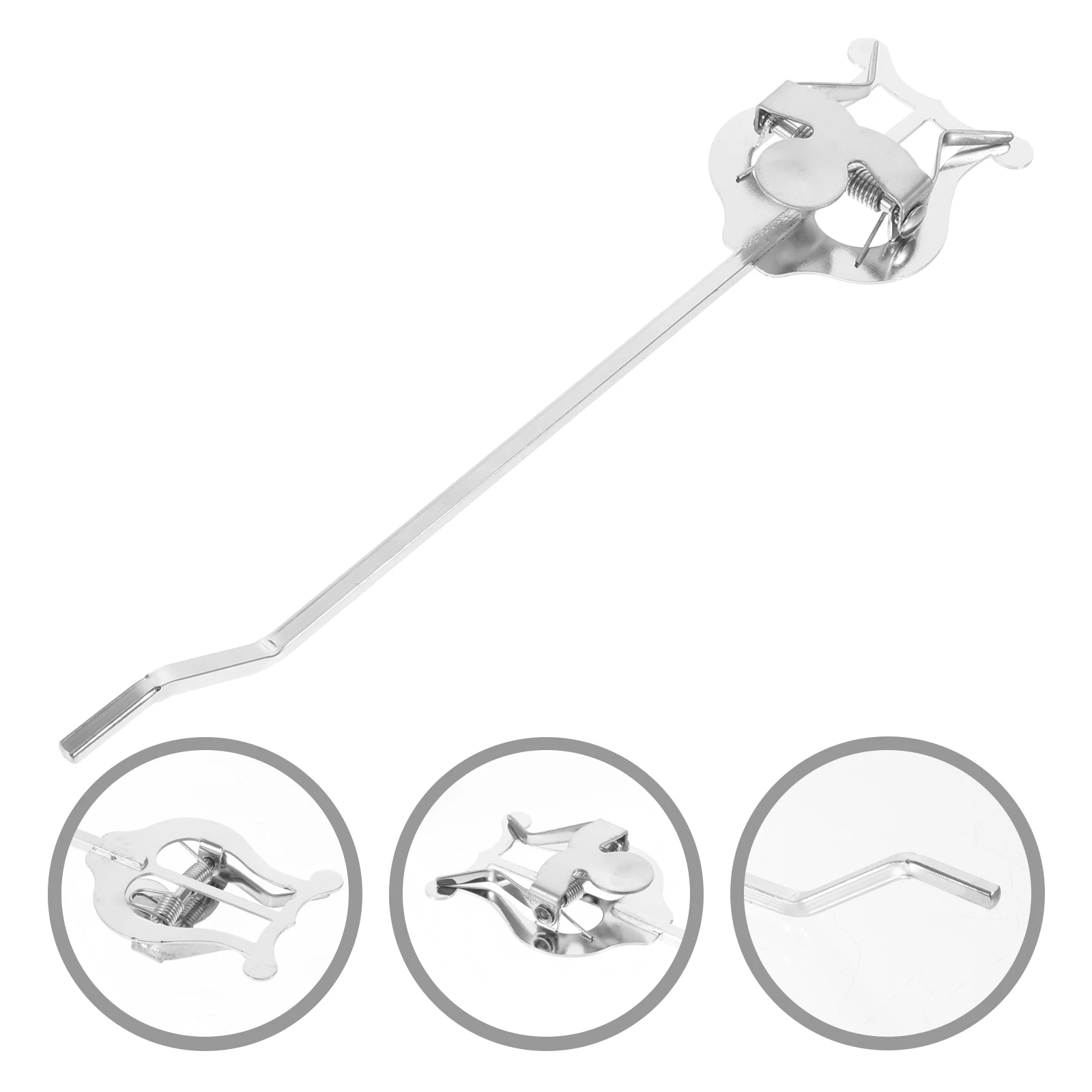 

Iron Music Stand for Tuba Score Rack Portable Sheet Music Clip Lightweight Durable Simple Style Musical Instrument Accessory