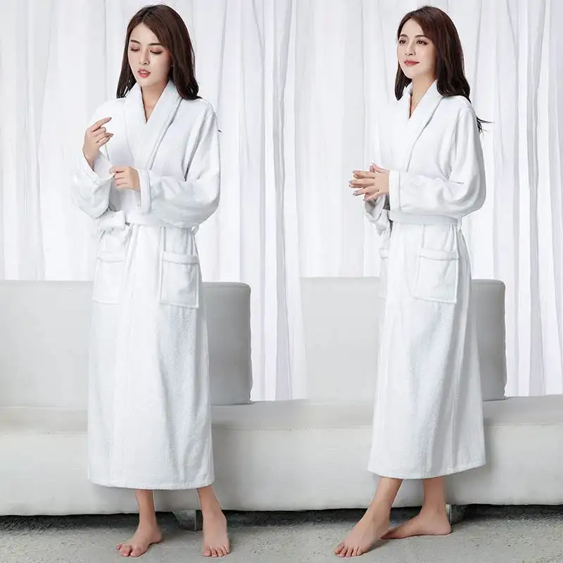 couples-hotel-cotton-absorbent-towel-robe-men's-women's-winter-special-order-jingwan-home-textile-bathrobe