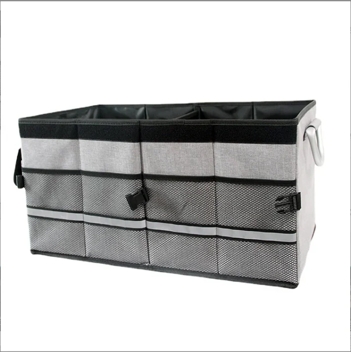 Price Large Capacity Heavy Duty Collapsible Truck Storage Box Car Boot Organiser Foldable  Trunk Organizer