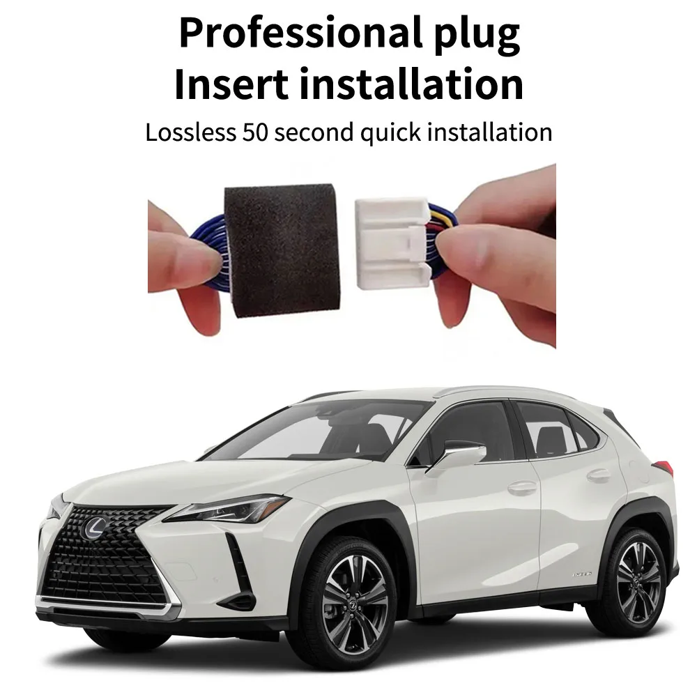 For Lexus ZA10 UX 250H 2020 2022 2023 2019~2024 Driving Recorder Plug And Play Dual Camera 4K Front And Rear Lens Accessories