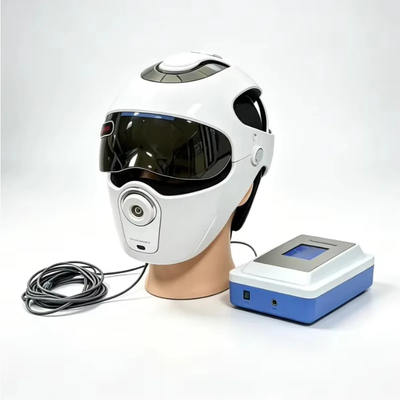 Medical Wholesale Portable Multi Function RTMS Therapy Machine Custom Logo Chronical Insomnia Anxiety Relief Instrument