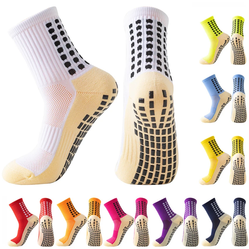 Anti-slip Soccer Women Men Outdoor Sport Grip Football Yoga Socks