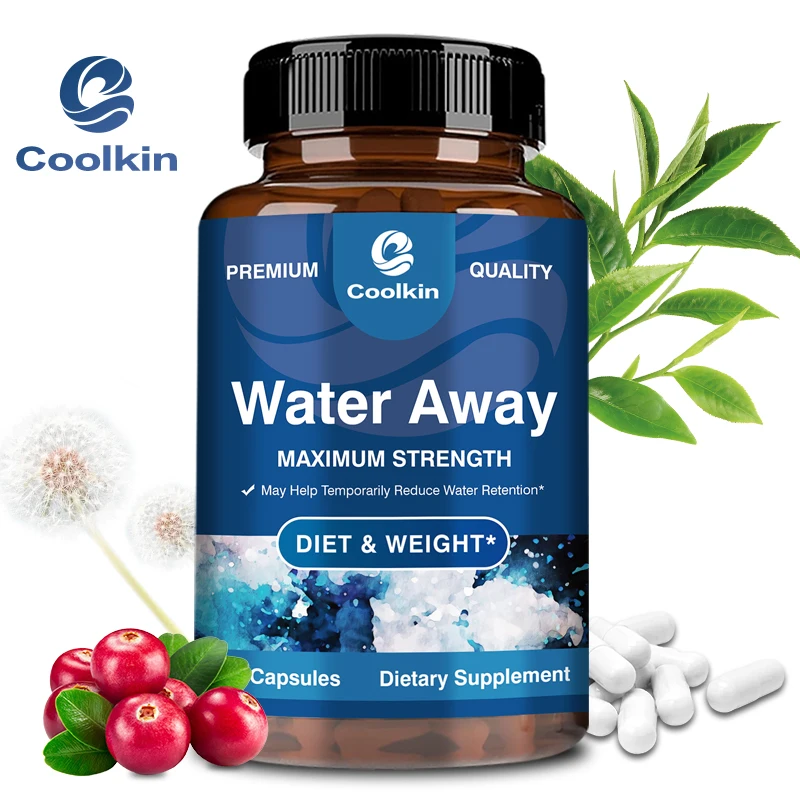 

Water Away Maximum Strength - Helps Relieve Bloating and Edema, Promotes Digestion and Mood Health, Natural Diuretic Pills