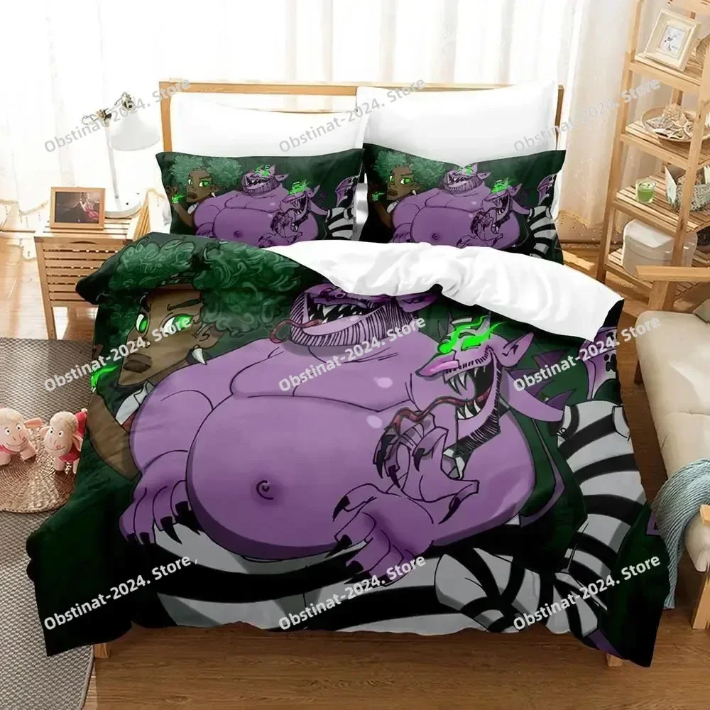New Wendell & Wild Comedy Bedding Set Single Twin Full Queen King Size Bed Set Adult Kid Bedroom Duvet cover Sets 3D Anime Bed