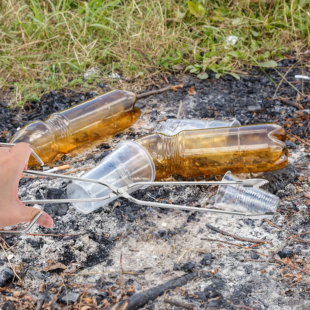 

2 шт. захват из нержавеющей стали с длинным вылетом для пожилых людей, сверхмощный мусорный сборщик, вспомогательный инструмент для захвата металла, инструмент для пожилых людей