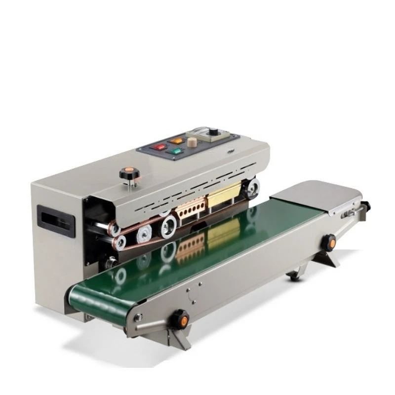 

Automatic continuous sealing machine, plastic bag aluminum foil food packaging sealing machine