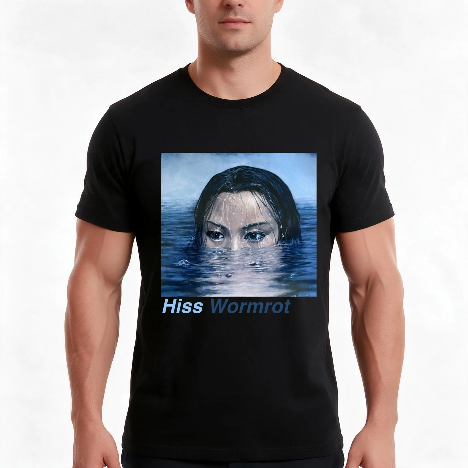 Hiss by Wormrot Merch T-Shirt Summer Casual Cotton Tee Oversized Streetwear Tops Vintage Graphic Print Unisex Men Women