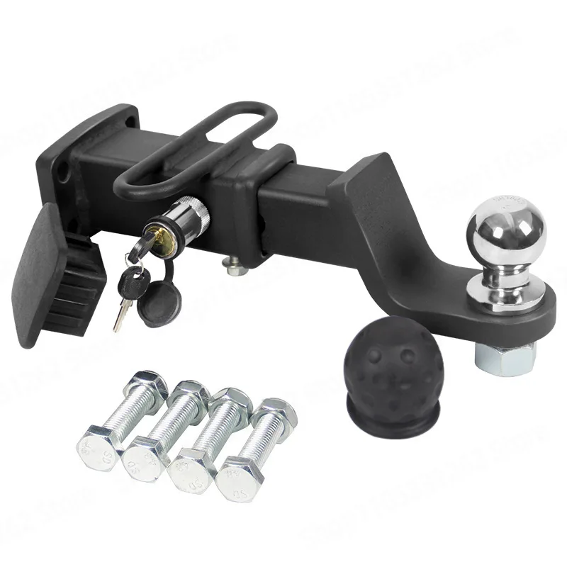 Automobile Rear Stainless Steel Trailer Hook Tomahawk Tiger Hook Traction American 2-inch Integrated Axe Hook