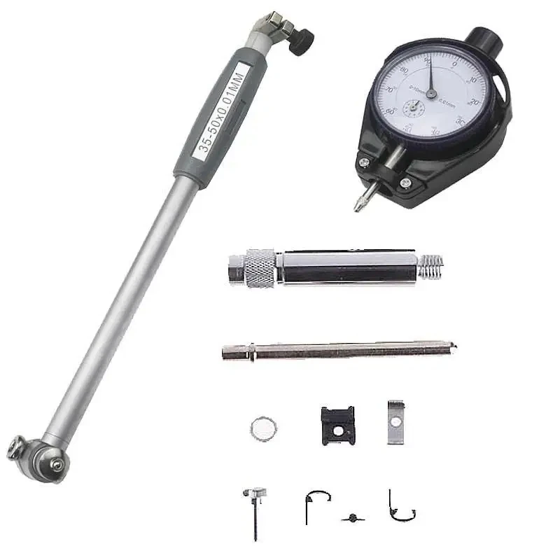 Digital Dial Bore Gauge Set Stainless Steel High Accuracy Inner Diameter Measurement Indicator Engine Cylinder Measuring Tool