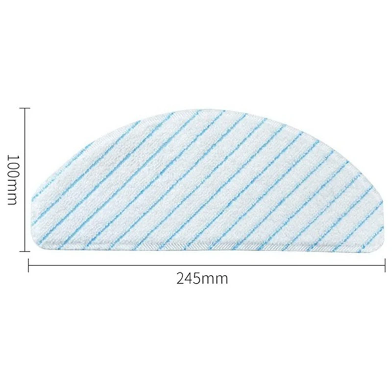 Einweg-starker Lappen für Ecovacs Deebot Ozmo T8 Aivi T8 MAX Staubsaugerteile, Wischpads, Ersatzteile, 50 Stück
