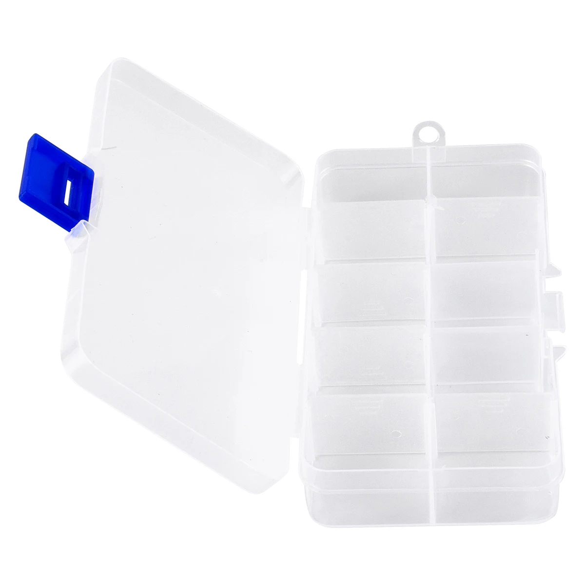 

Earring Storage Box 10 Grids Jewelry Organizer Home Bedroom Bead Holder Transparent Lightweight Durable Portable Craft Storage