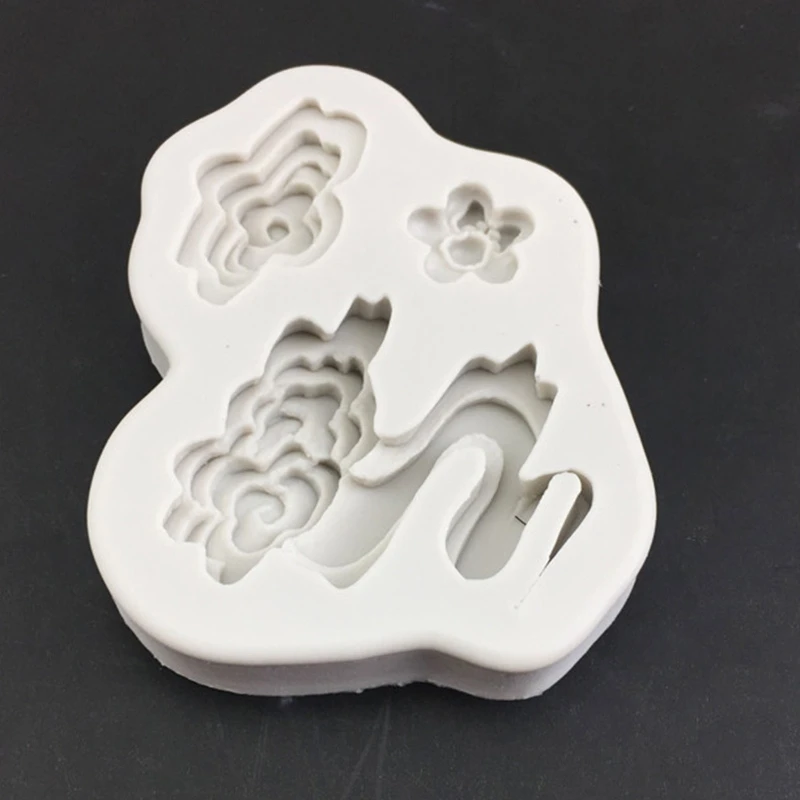 Silicone Chocolate Moulds Fondant Mould Candy Molds Baking Gadget Flower & Cloud Shape Perfect Gift for DIY Baking DropShipping