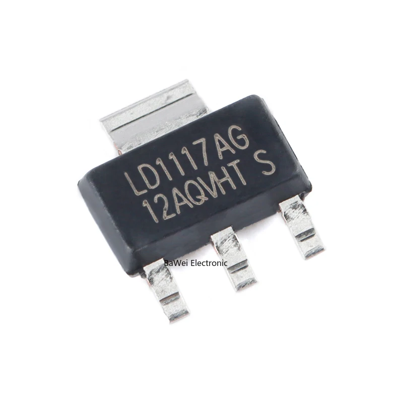 LD1117-1.2 SOT-223 output 1.2V/1A low dropout linear regulator LDO chip (5pcs)