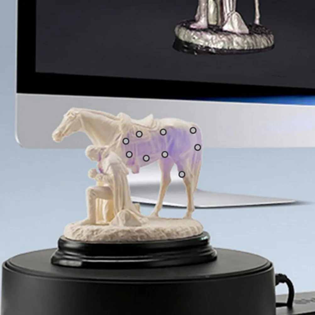 

15 Sheets 3D Scanning Marker Sheets Reflective Film High Precision Reference Points for Multiple 3D Scanner Applications