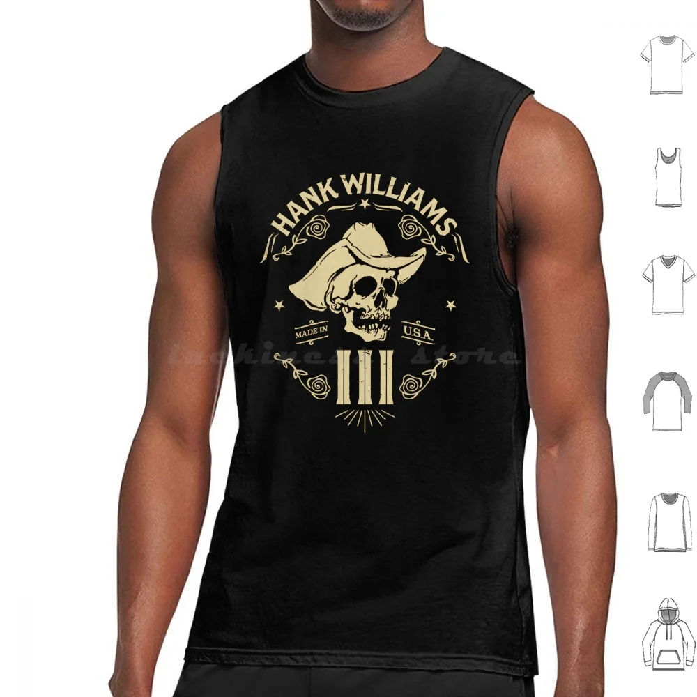 Hank Williams Iii : Long Gone Daddy Tank Tops Print Cotton Hank Williams Iii Hank Iii Hank 3 Long Gone Daddy Country