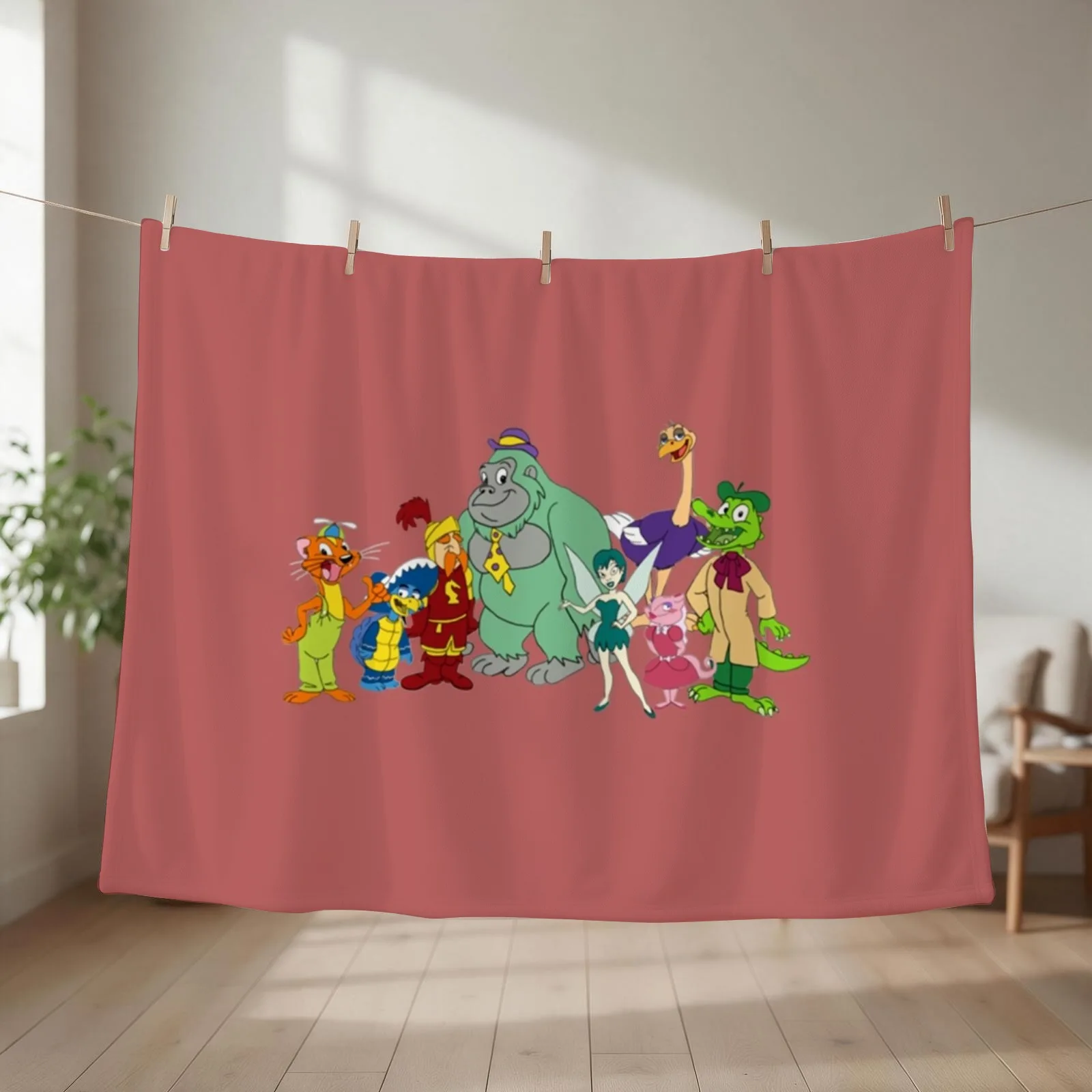 willy_s wonderland Throw Blanket Bed linens Nap Weighted bed plaid Blankets