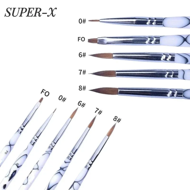 1PCSDental Laboratory Ceramic Coating Pen Dental Ceramic Fine Mink Ermine Brush Set Tool Porcelain Toothbrush Dental Materials