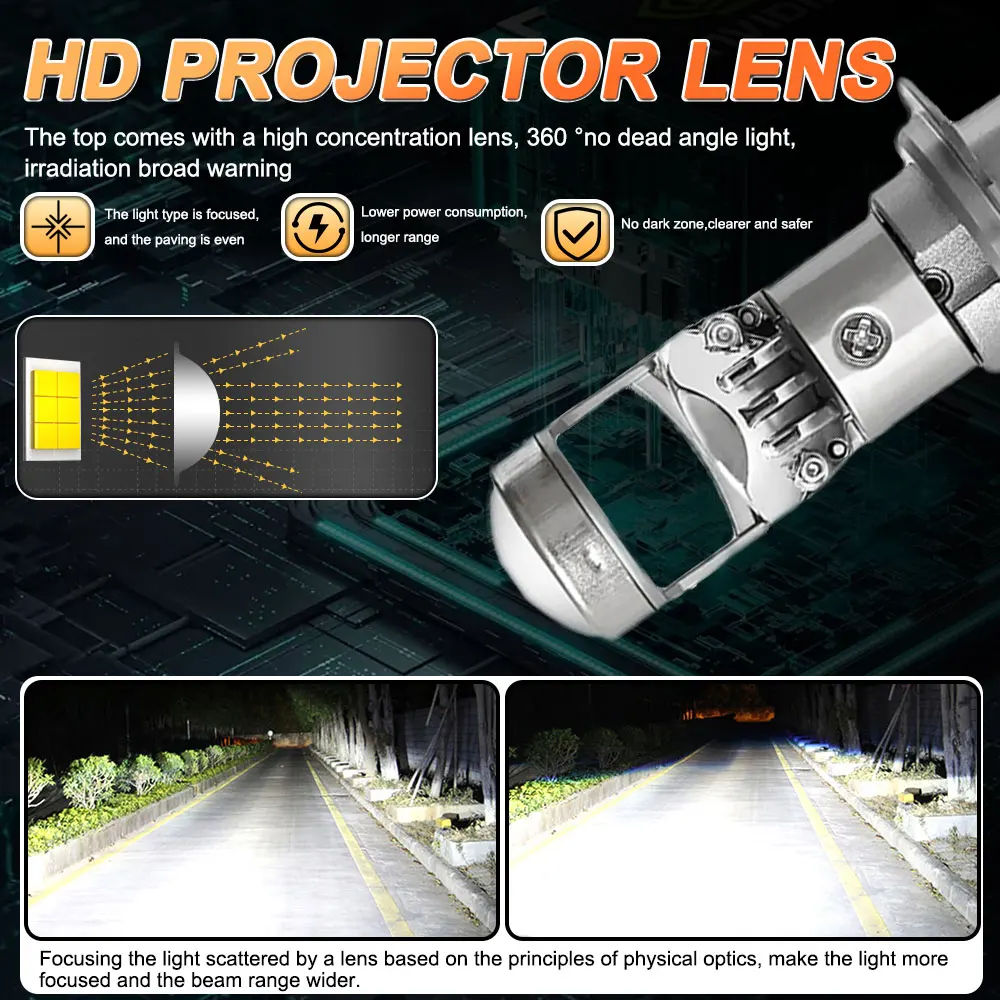 MAXGTRS 2x H4 Hi/Lo H7 Bi-Led Projector Lens H11 9005 HB3 9006 HB4 Car Headlight Bulb Canbus Lampada 6000k Mini Fog Lamp 12v Lhd Rhd I.109831236 MAXGTRS 2x H4 Hi/Lo H7 Bi-Led Projector Lens H11 9005 HB3 9006 HB4 Car Headlight Bulb Canbus Lampada 6000k Mini Fog Lamp 12v Lhd Rhd I.109831236