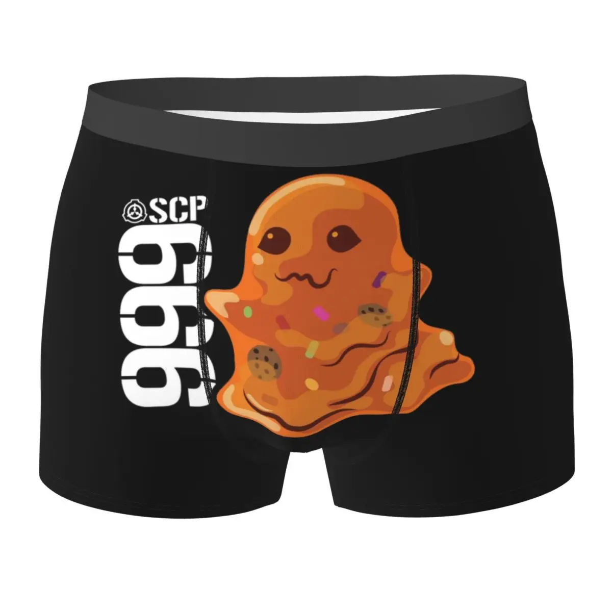 Boxer Underpants Shorts SCP-999 Tickle Monster SCP Foundation Panties Male Comfortable Underwear for Homme Man Boyfriend Gift