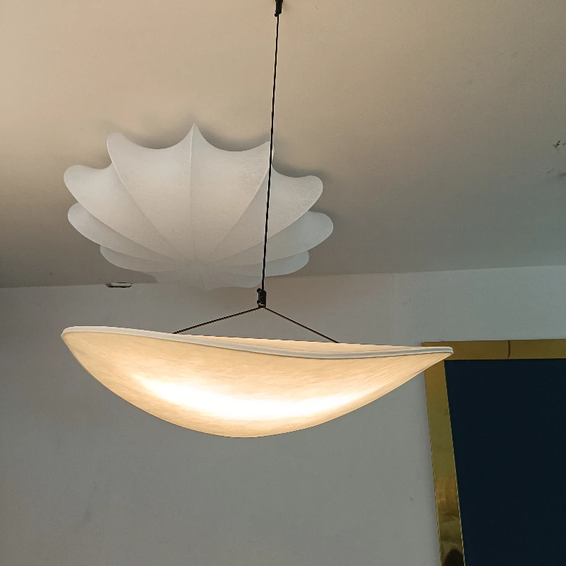 Retro Moderne LED-Pendelleuchten Wohnzimmer Esszimmer Schlafzimmer Restaurant Hängelampen Wabi-Sabi Stilvolle Heimdekoration Kronleuchter