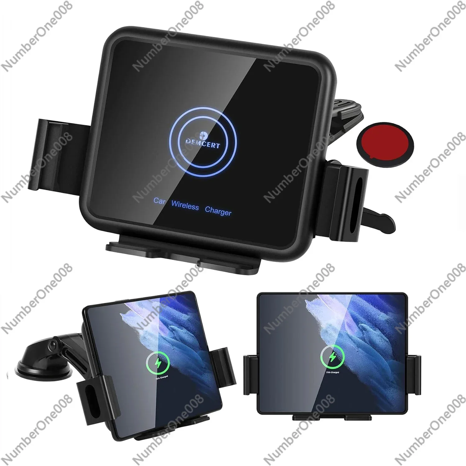 

Car Mobile Phone Holder Automatic Clamping Mobile Phone Car Wireless Charging Bracket Fast Charging