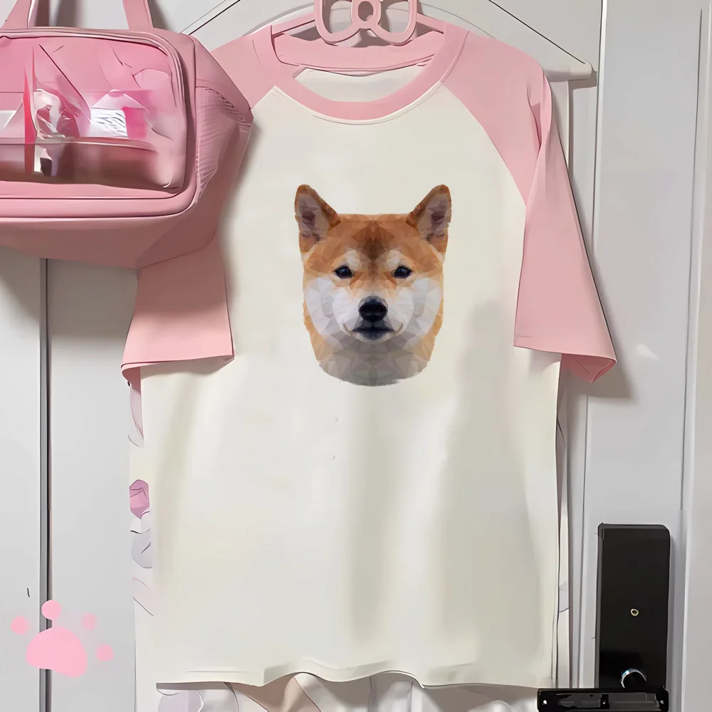 

Shiba Inu Tee women pattern tshirt girl graphic manga clothing